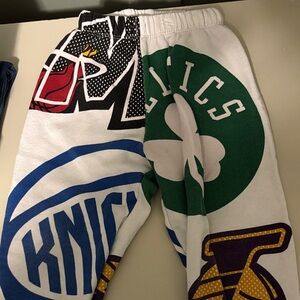 NBA Team Logo Kids Jogger Pants